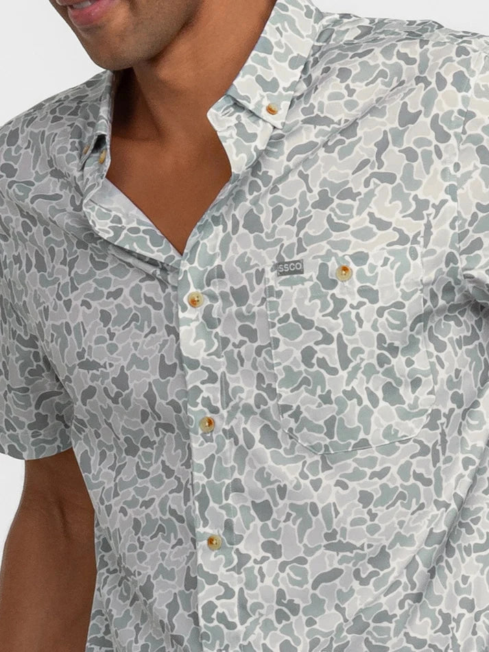 Hooked On Camo Baja Shirt SS