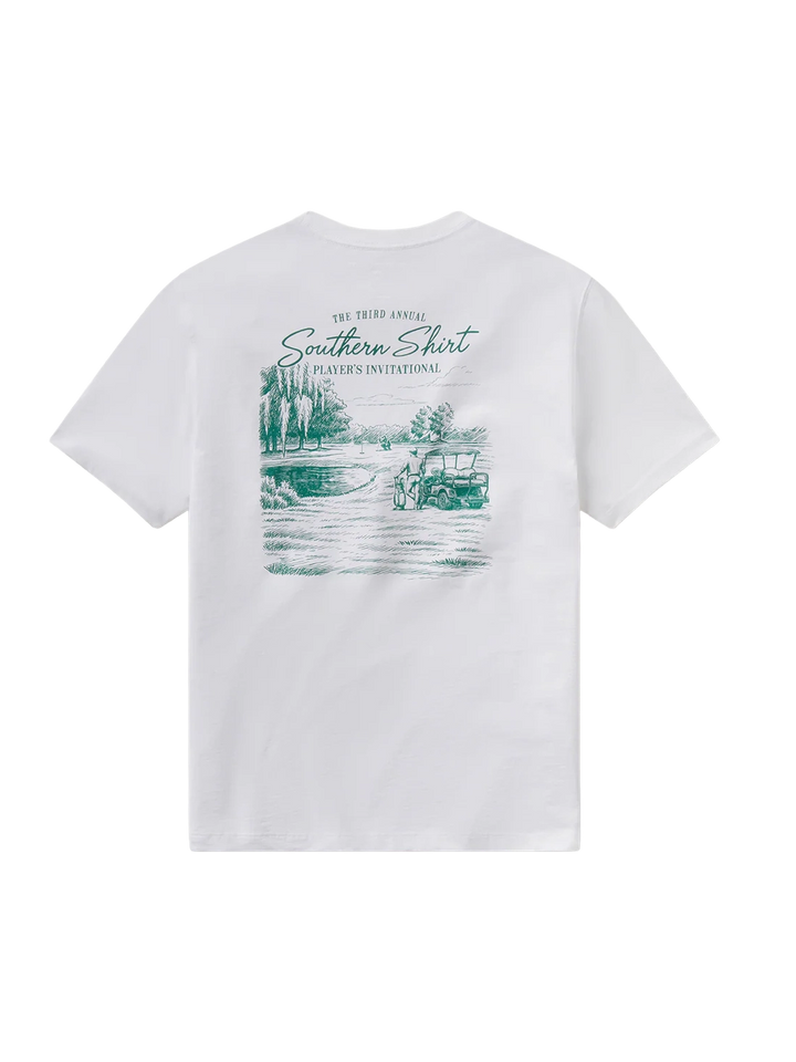 Players Invitational Tee SS - White