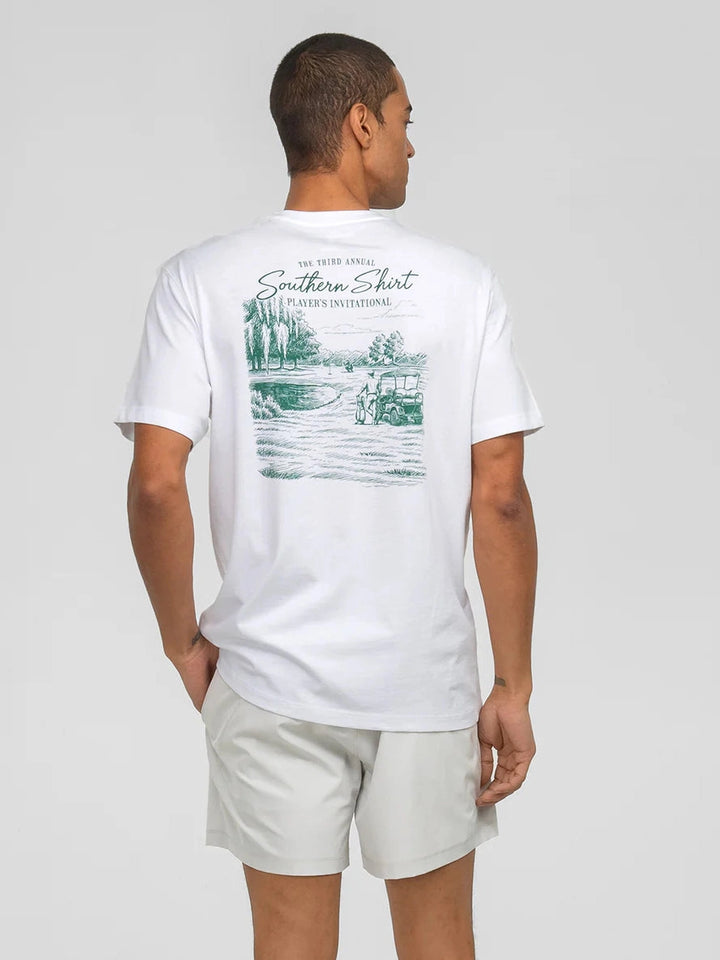Players Invitational Tee SS - White