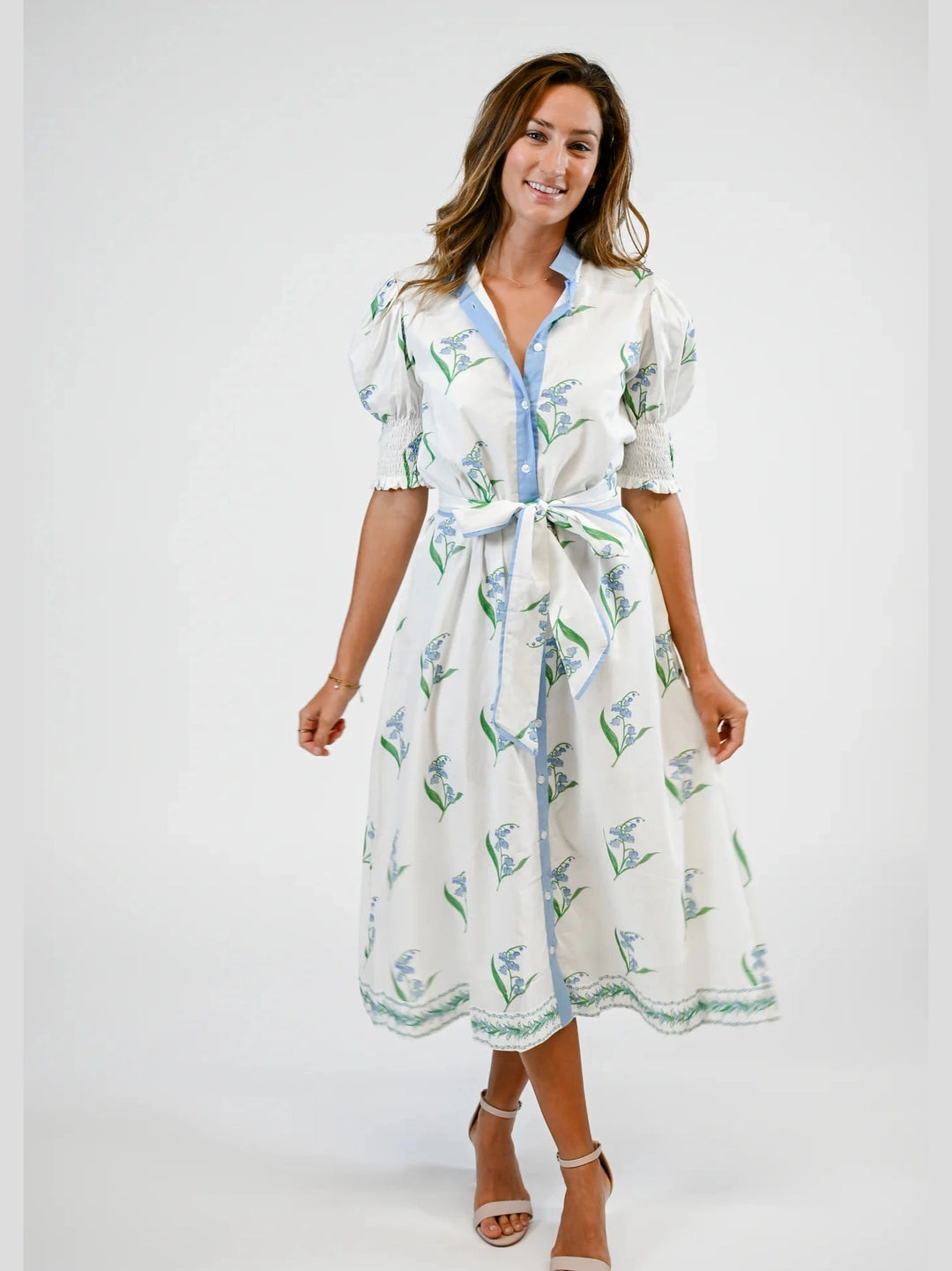 Kiawah Dress - Lily of the Valley