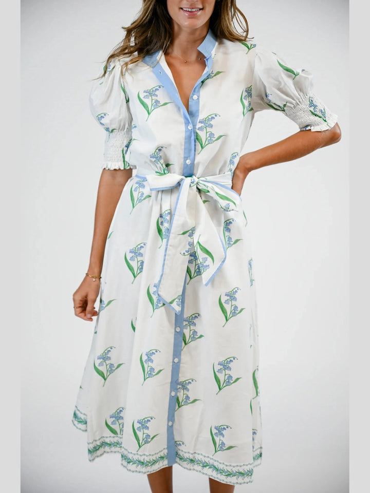 Kiawah Dress - Lily of the Valley