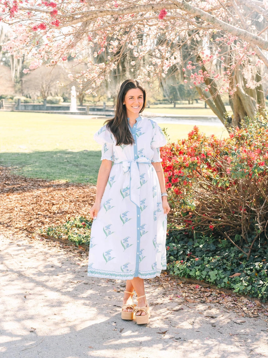 Kiawah Dress - Lily of the Valley