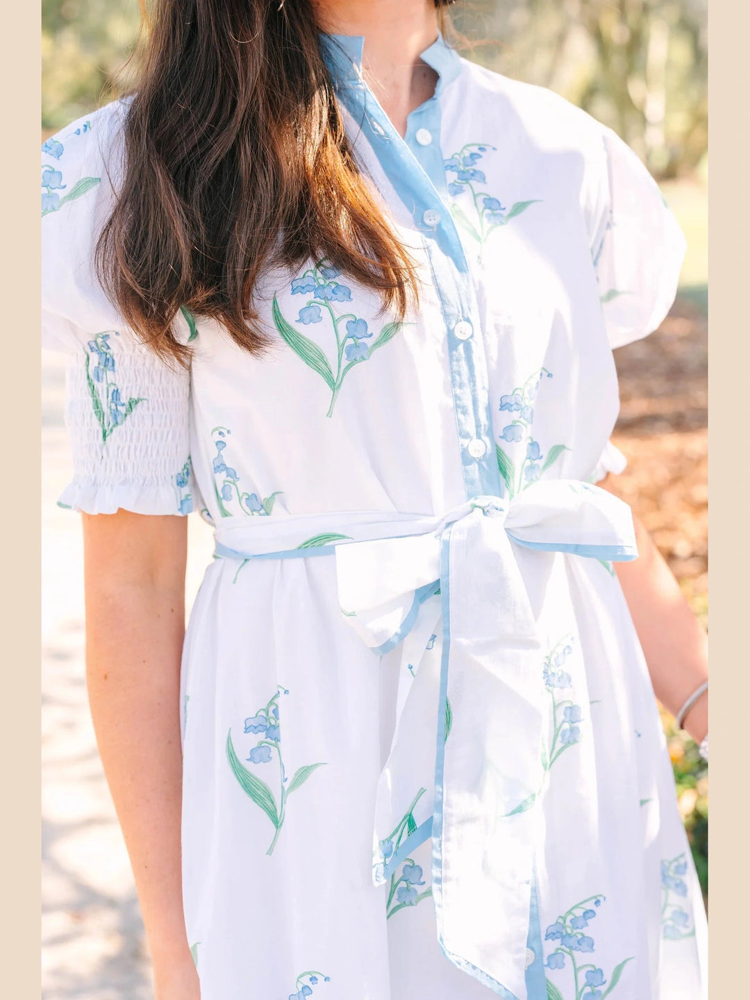 Kiawah Dress - Lily of the Valley