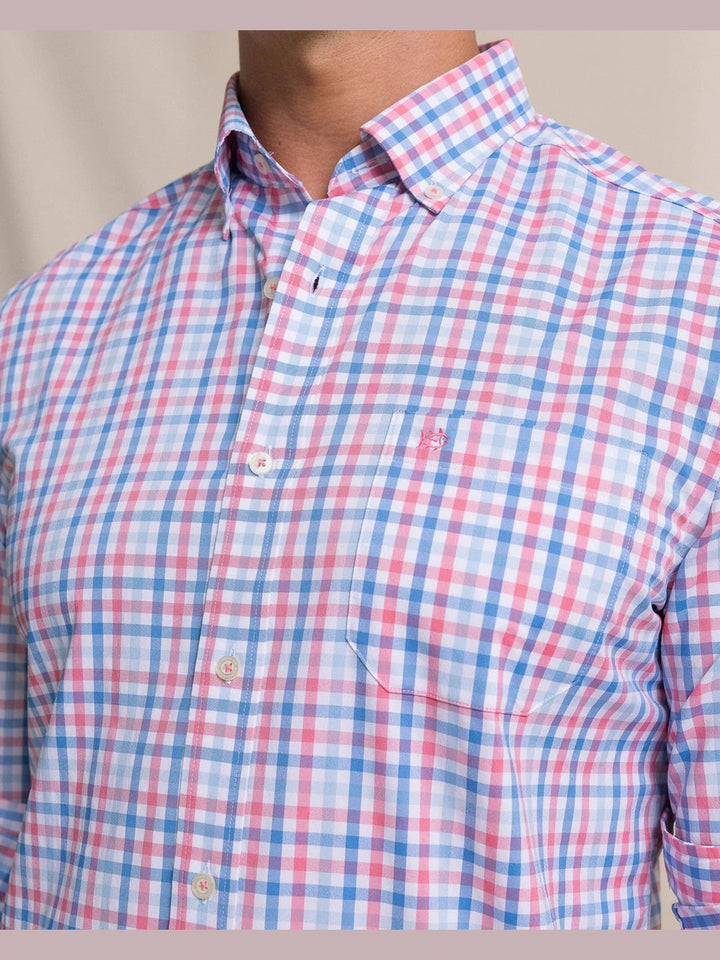 Palm Valley Coastal Breeze Sport Shirt - Island Pink