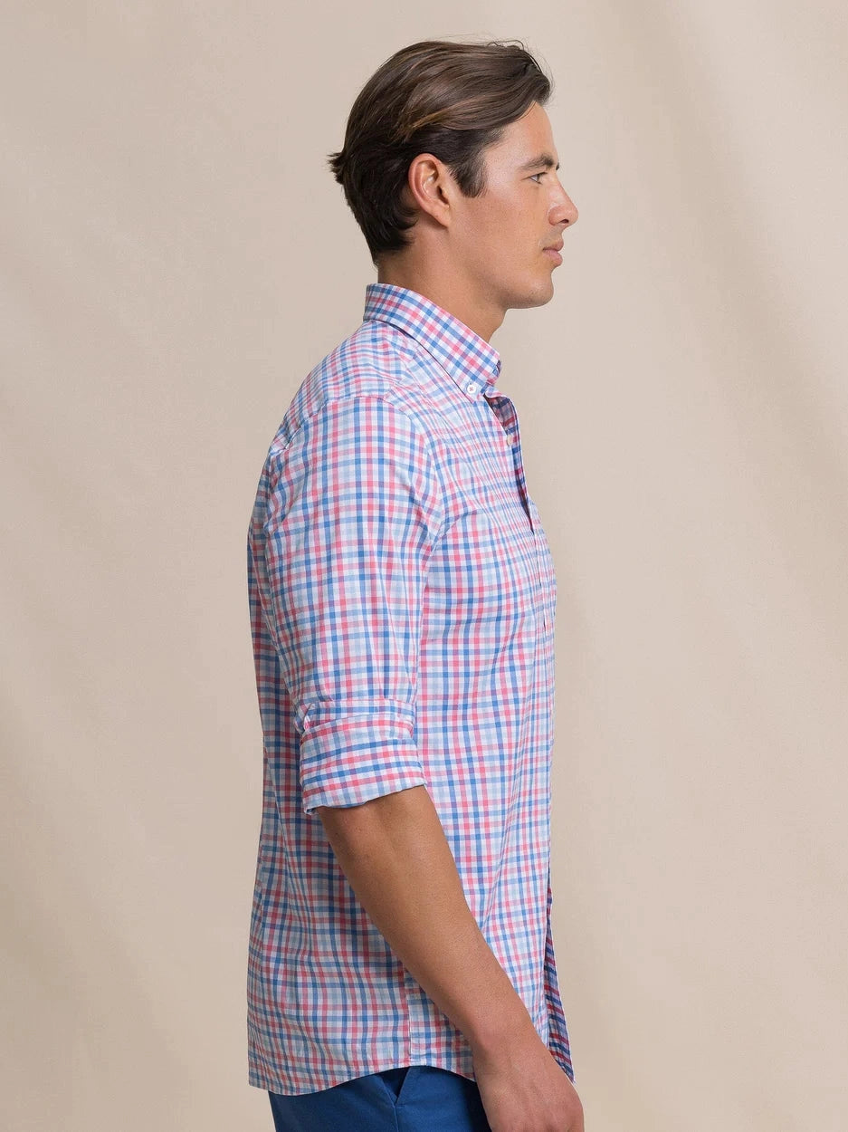 Palm Valley Coastal Breeze Sport Shirt - Island Pink