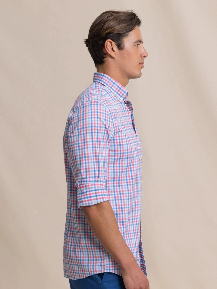 Palm Valley Coastal Breeze Sport Shirt - Island Pink