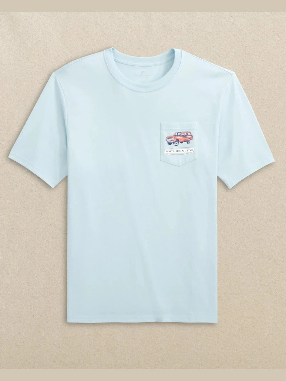 Marsh Wagon Short Sleeve T-Shirt - Clear Day Blue