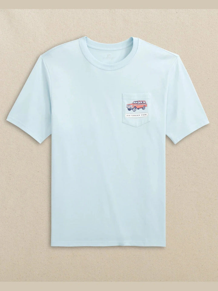 Marsh Wagon Short Sleeve T-Shirt - Clear Day Blue