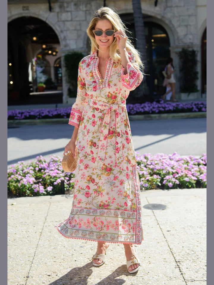 Talia Dress in English Gardens