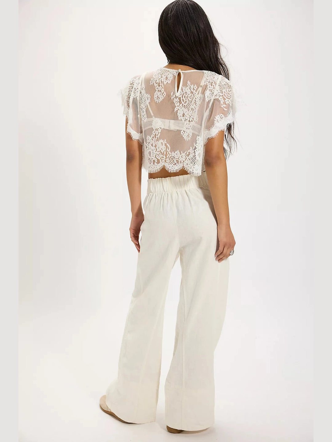 Days End Linen Pull-On Pants