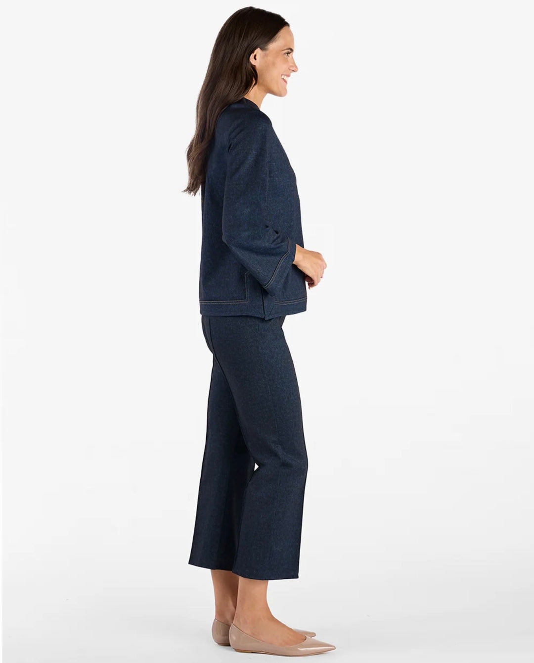 Jude Connally Sybil Top Denim - Navy Saddle