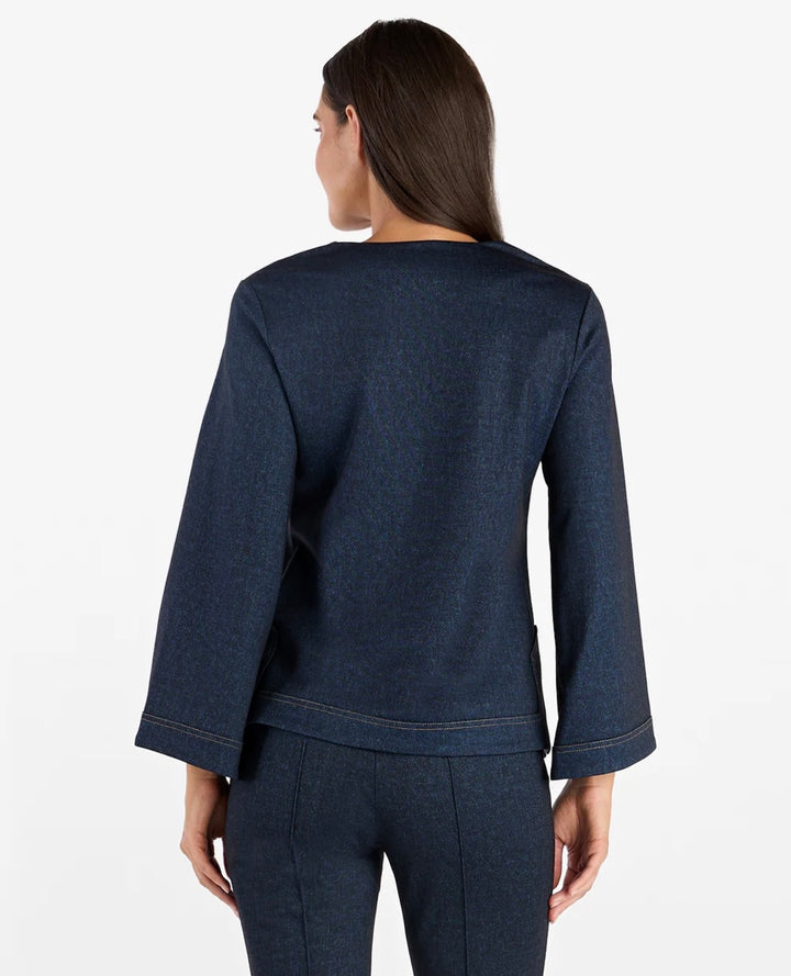 Jude Connally Sybil Top Denim - Navy Saddle