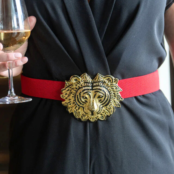 Garland Red Interchangeable Stretch Belt Band