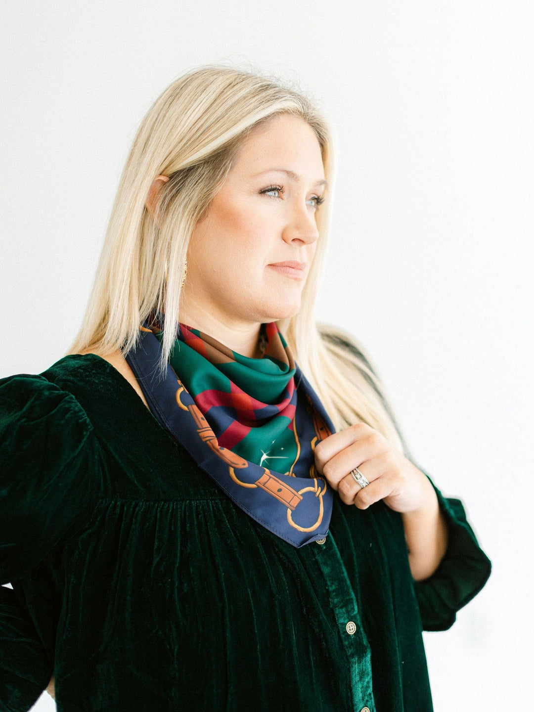 Tartan Plaid Equestrian Scarf
