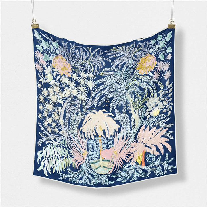 Palm Royale Silk Scarf