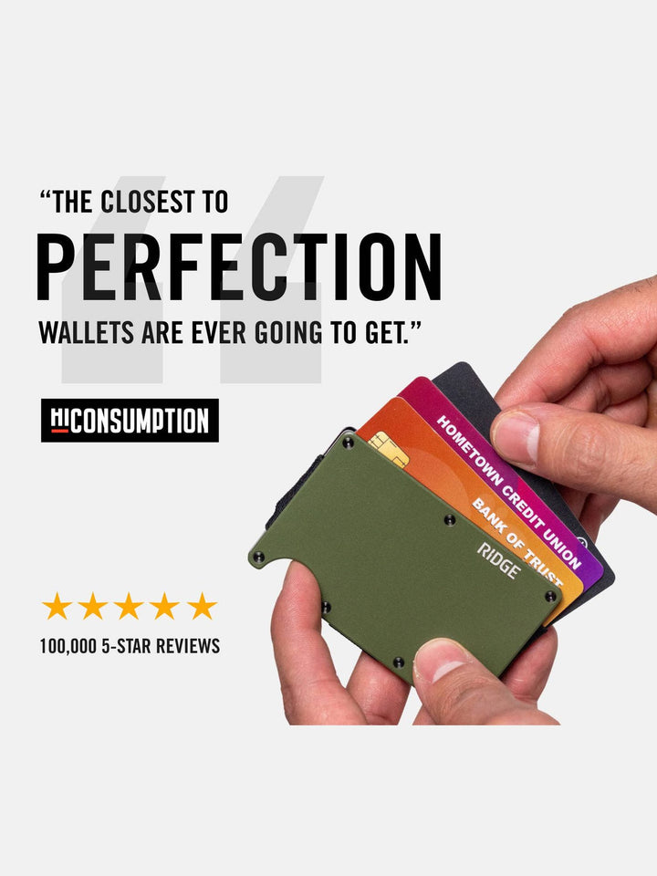 Ridge Wallet 2.0 - Gunmetal