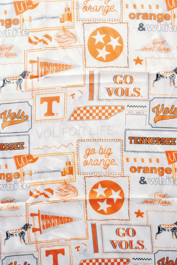 Hand-drawn Tennessee Silk Scarf