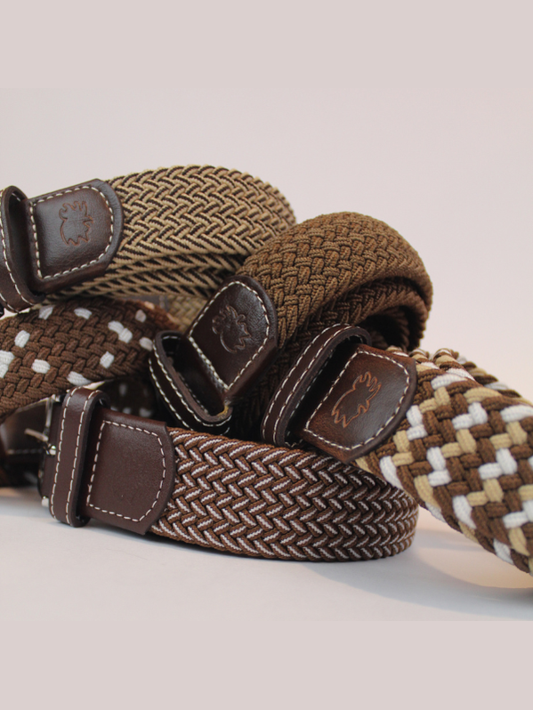 The Sedona Woven Stretch Belt