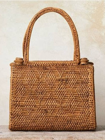 Ata Vine Handbag - Natural
