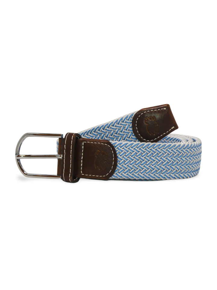 The Sarasota Woven Stretch Belt