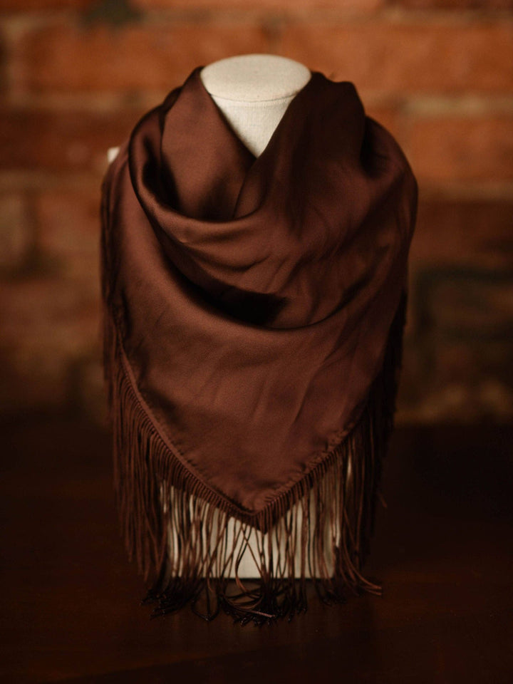 Solid Fringe Scarf