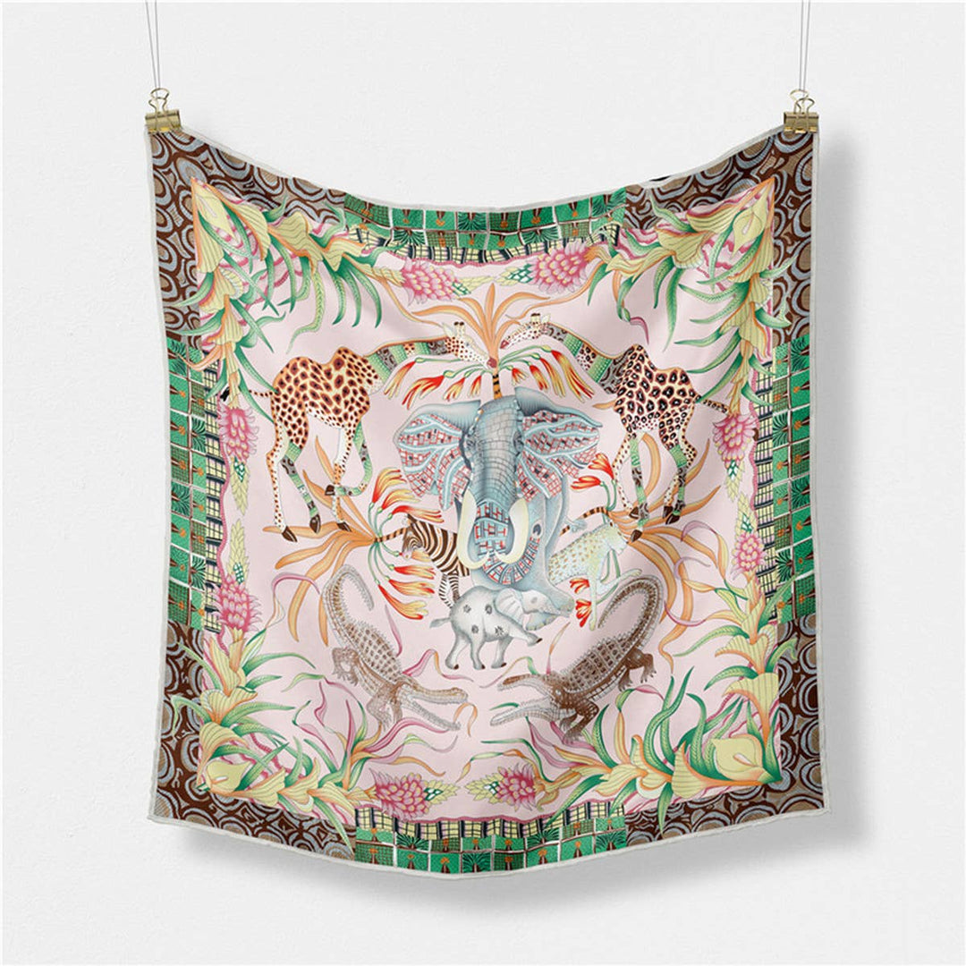 Animal Kingdom Silk Scarf