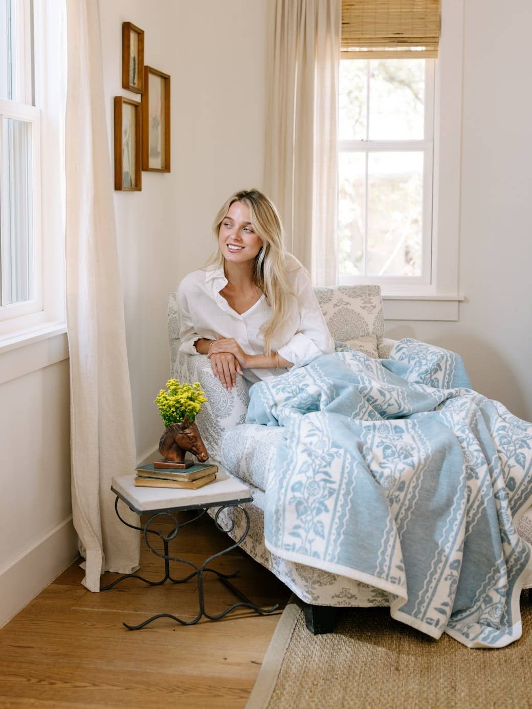 Clara Stripe Blanket