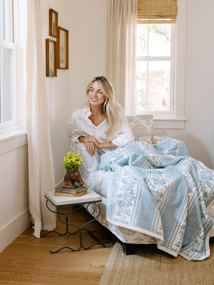 Clara Stripe Blanket