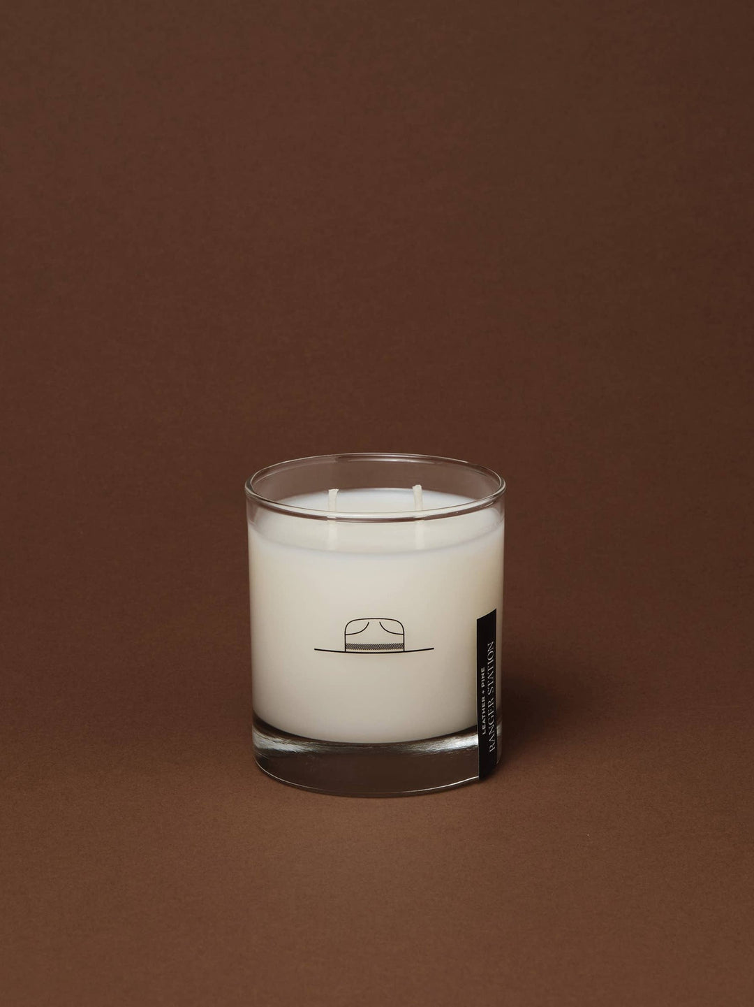 LEATHER + PINE CANDLE