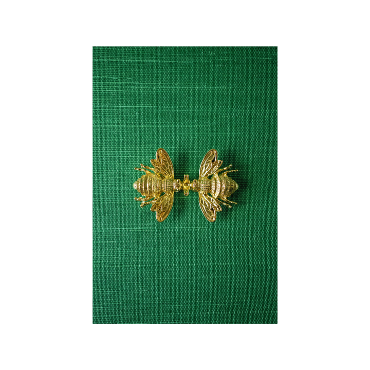 Garland Gold Interchangeable Belt Buckle- Double Bees