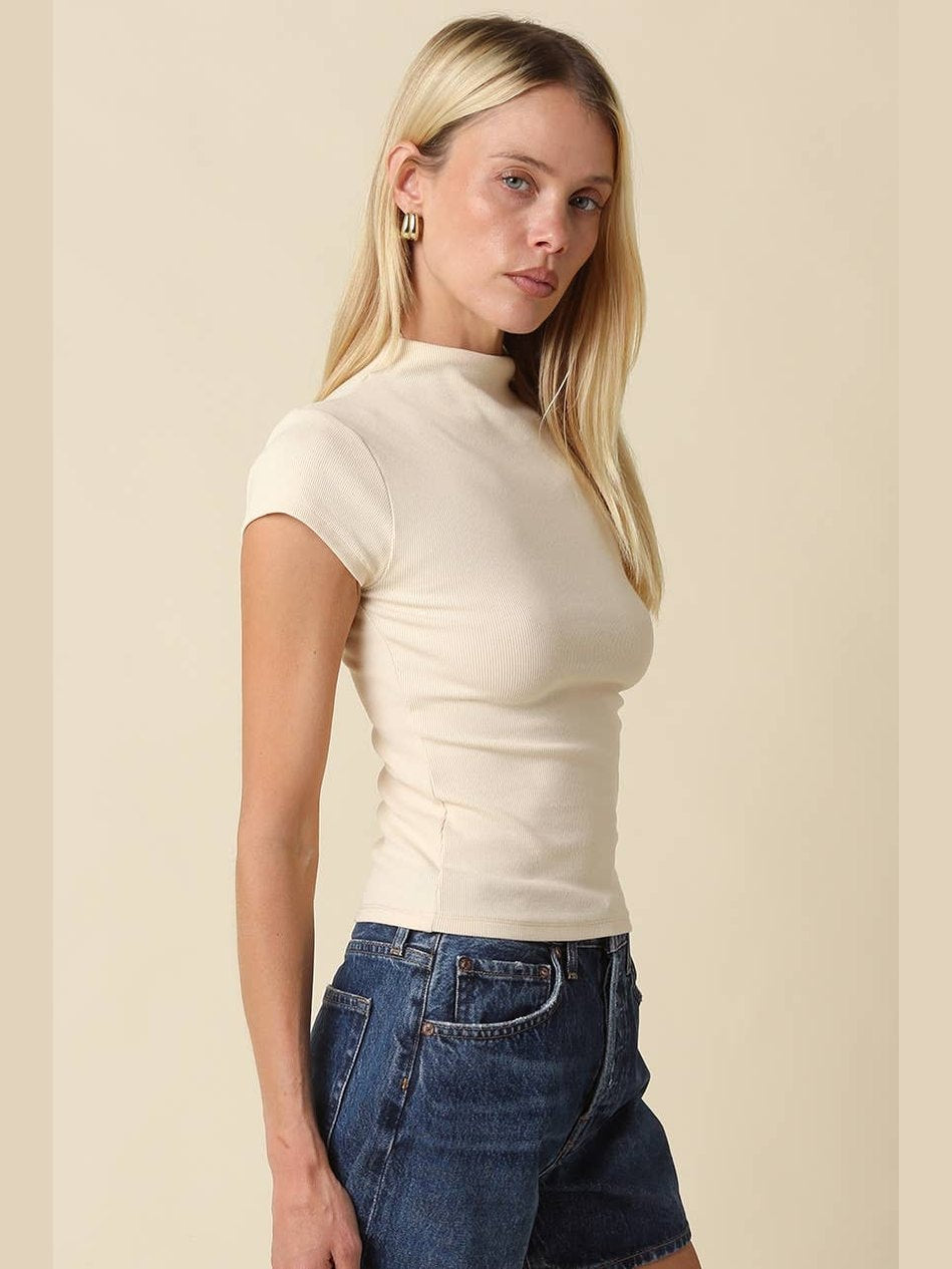 Anora Neck Knit Top