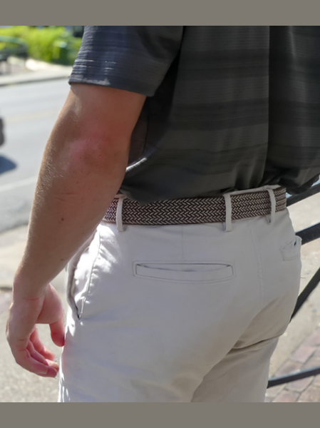 The Sedona Woven Stretch Belt