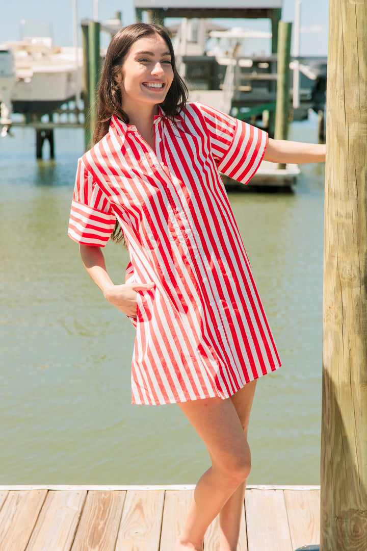 Dock Dress, Red Stirpes