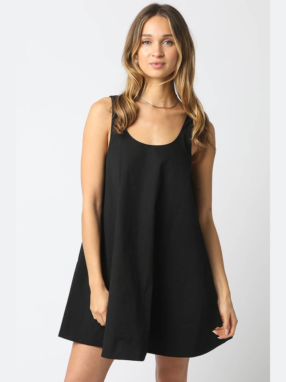 Ariel Sleeveless Swing Mini Dress