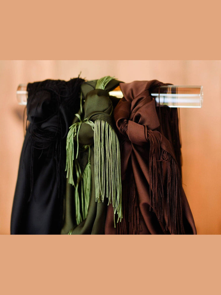Solid Fringe Scarf