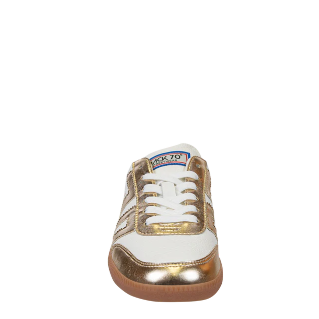 Easter in Metallic Gold Backless Sneakers