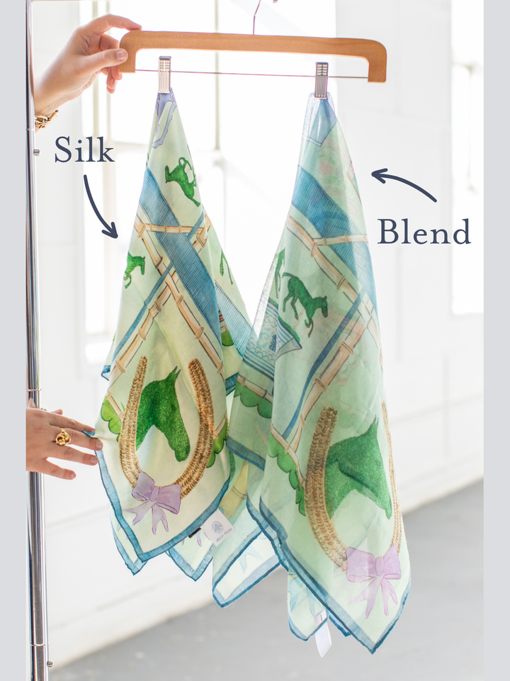Orchid Bamboo Silk Scarf