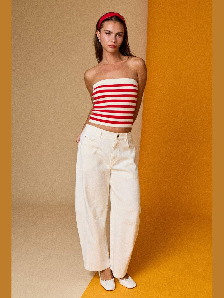 Striped Tube Top