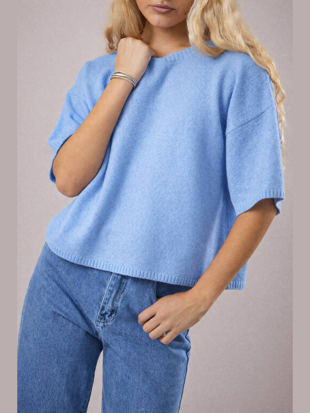 Golden Hour Short Sleeve Sweater