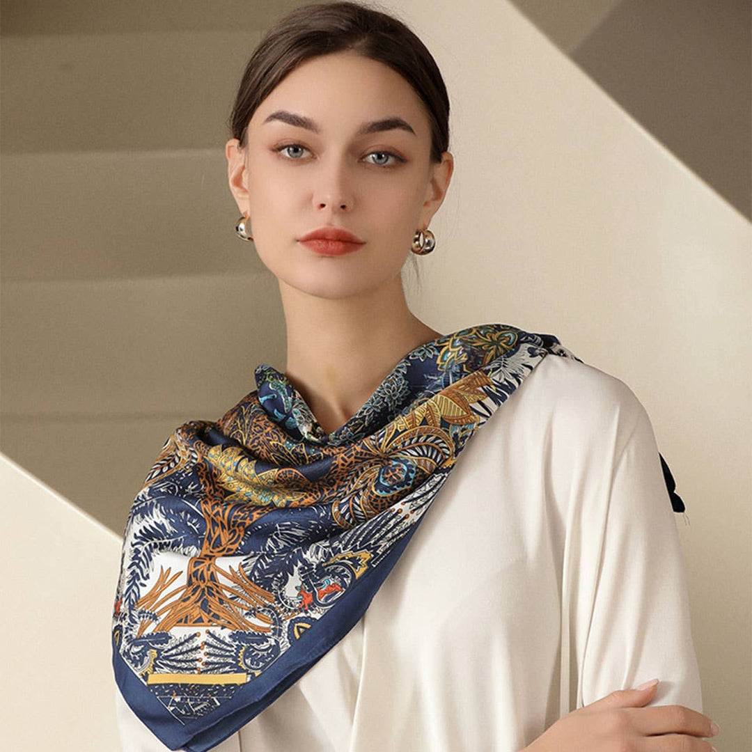 Naples Silk Scarf