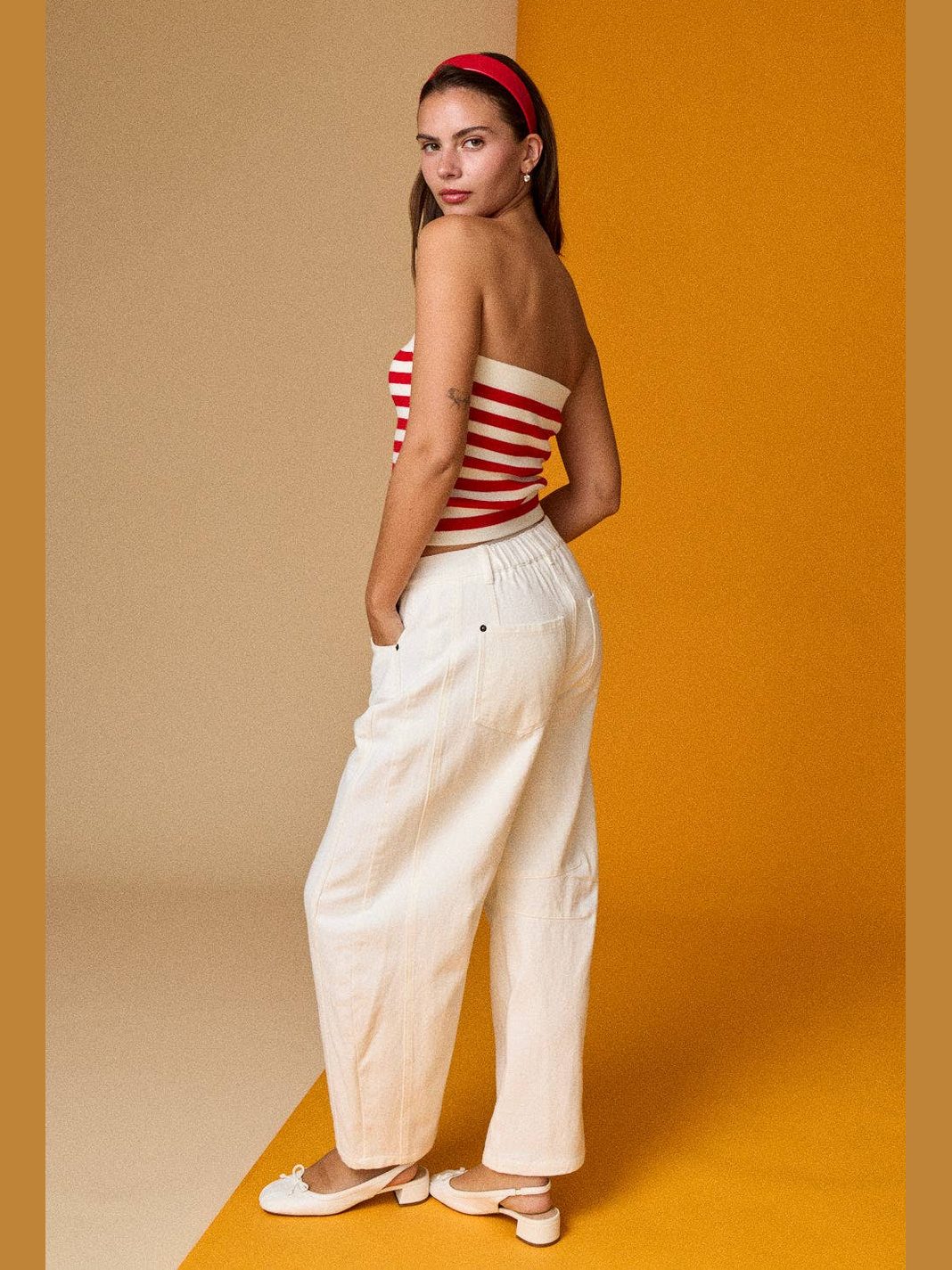Striped Tube Top