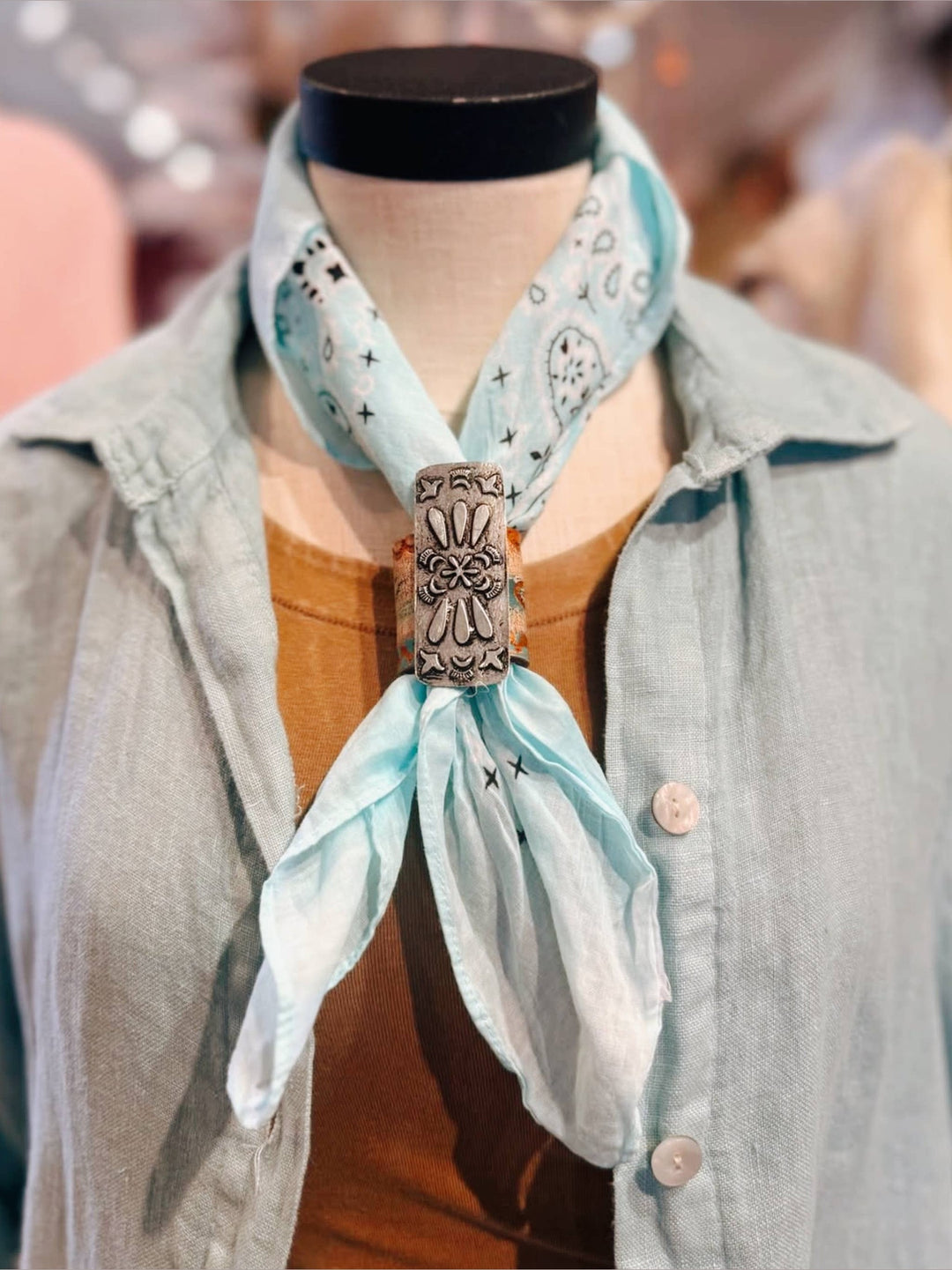 Sun-Bleached Pastel Bandana