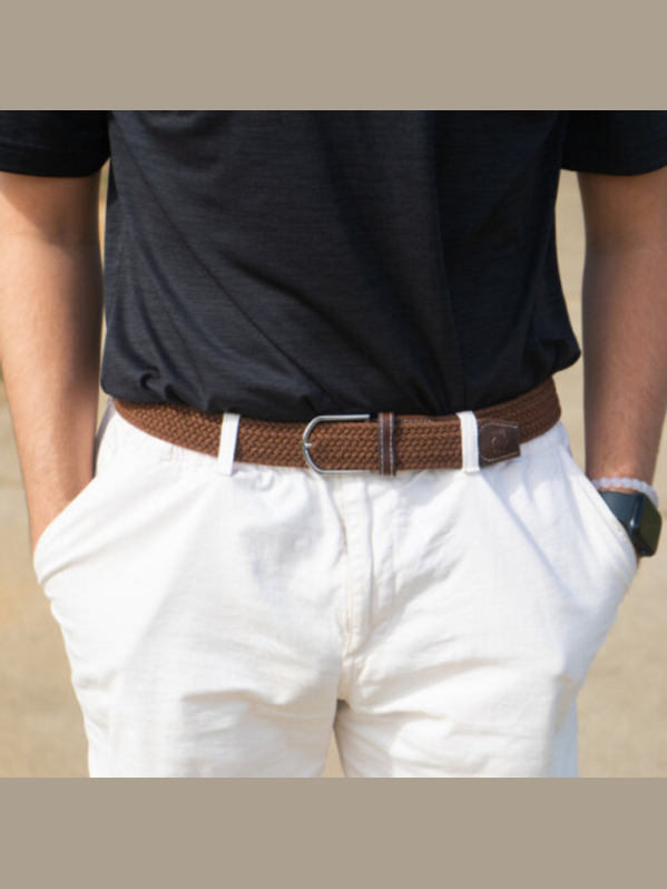 The Mojave Woven Stretch Belt