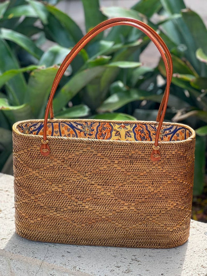 Ata Vine Tote Bag- 2 Sizes