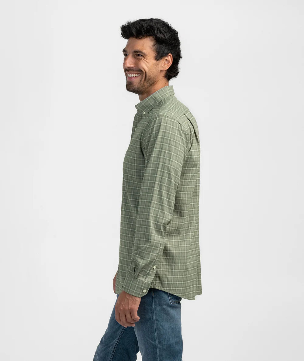Southern Shirt Co. Remington Plaid LS Shirt - Duck Blind