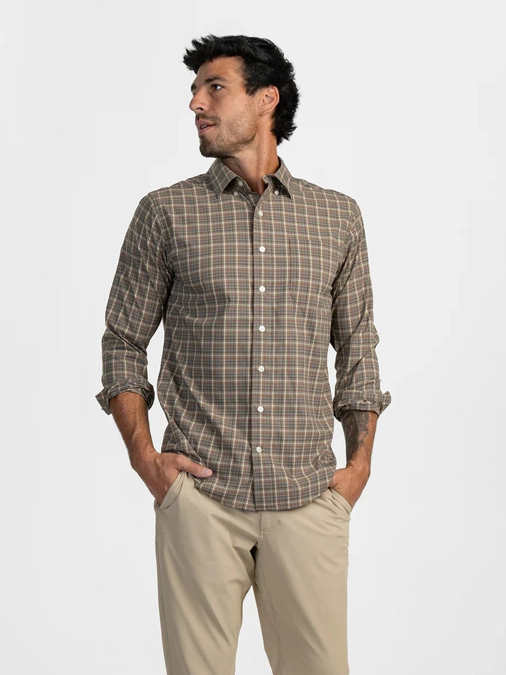 Southern Shirt Co. Ridgeline Plaid LS - Timber