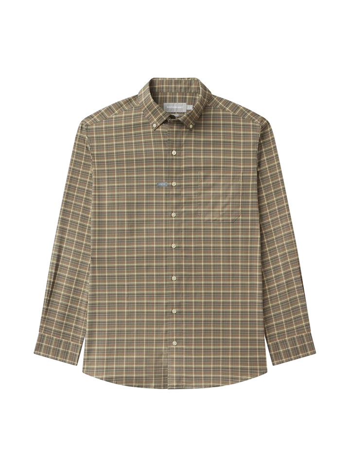 Southern Shirt Co. Ridgeline Plaid LS - Timber