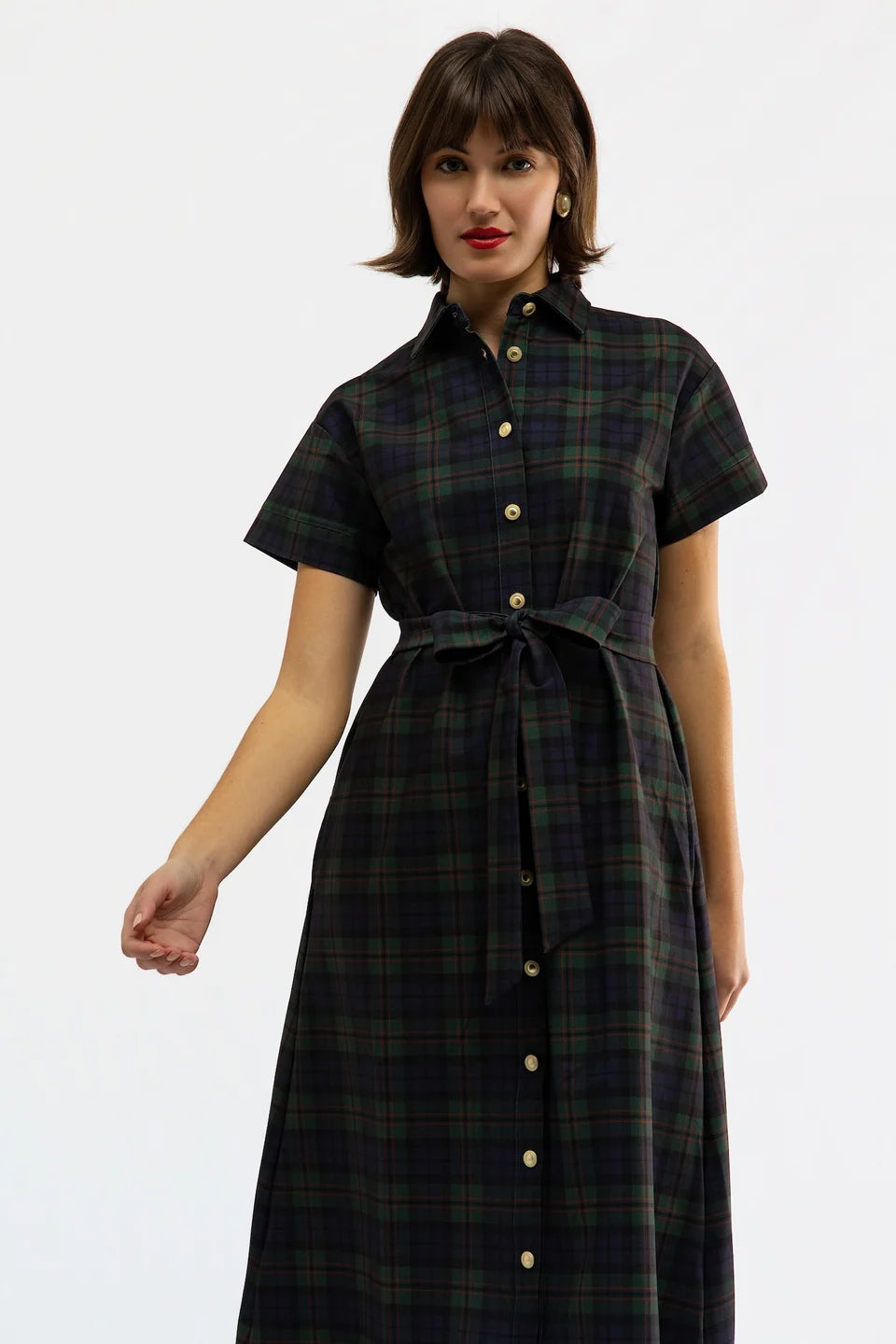 Smith & Quinn Miller Dress - Glade Plaid
