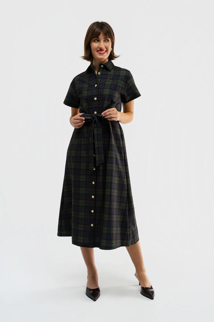Smith & Quinn Miller Dress - Glade Plaid