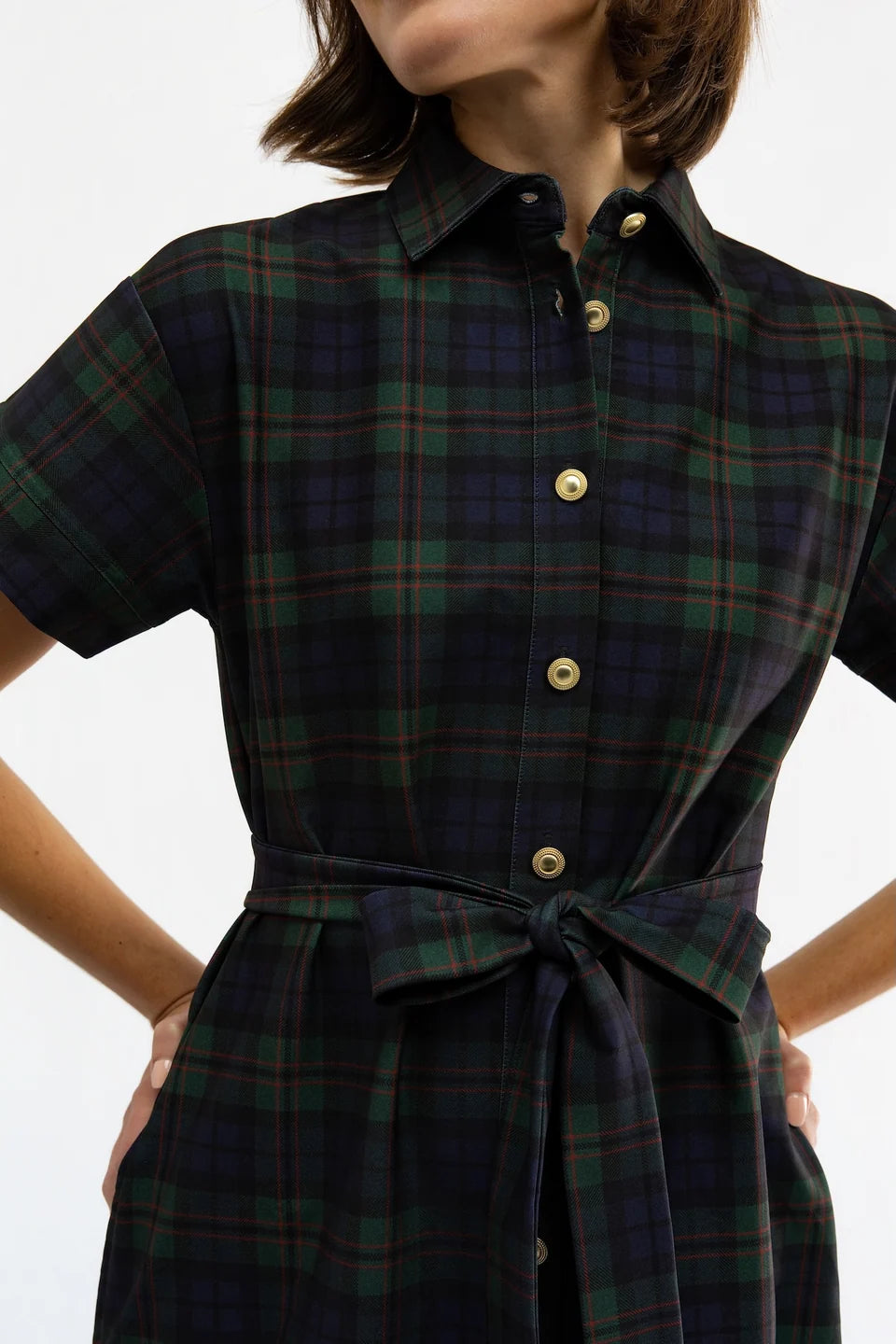 Smith & Quinn Miller Dress - Glade Plaid